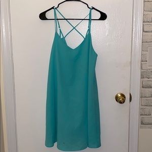 Midi Aqua dress